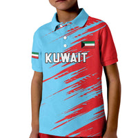 Custom Kuwait Cricket Kid Polo Shirt Unique Style LT05 - Wonder Print Shop