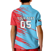 Custom Kuwait Cricket Kid Polo Shirt Unique Style LT05 - Wonder Print Shop