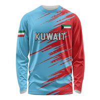 Custom Kuwait Cricket Long Sleeve Shirt Unique Style LT05 - Wonder Print Shop