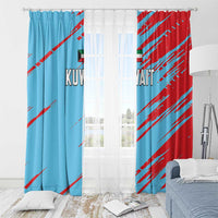 Kuwait Cricket Window Curtain Unique Style LT05 - Wonder Print Shop