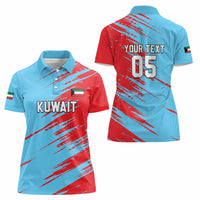 Custom Kuwait Cricket Women Polo Shirt Unique Style LT05 - Wonder Print Shop