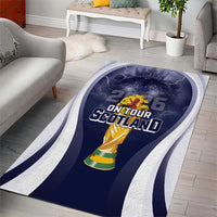 Scotland Football 2026 Area Rug Scotland On Tour Trophy Style - Wonder Print Shop
