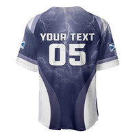 Custom Scotland Football 2026 Baseball Jersey Scotland On Tour Trophy Style - Wonder Print Shop