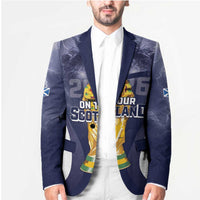 Custom Scotland Football 2026 Blazer Scotland On Tour Trophy Style - Wonder Print Shop
