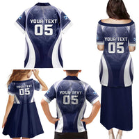 Custom Scotland Football 2026 Family Matching Puletasi and Hawaiian Shirt Scotland On Tour Trophy Style - Wonder Print Shop