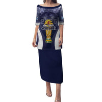 Custom Scotland Football 2026 Family Matching Puletasi and Hawaiian Shirt Scotland On Tour Trophy Style - Wonder Print Shop