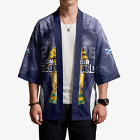 Custom Scotland Football 2026 Kimono Scotland On Tour Trophy Style - Wonder Print Shop