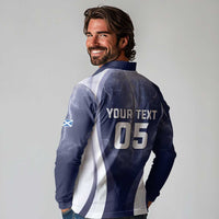 Custom Scotland Football 2026 Long Sleeve Polo Shirt Scotland On Tour Trophy Style - Wonder Print Shop
