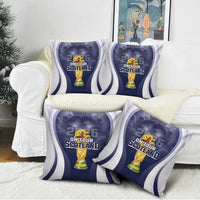 Scotland Football 2026 Pillow Cover Scotland On Tour Trophy Style - Wonder Print Shop