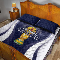 Scotland Football 2026 Quilt Bed Set Scotland On Tour Trophy Style - Wonder Print Shop