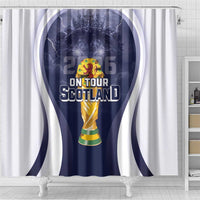 Scotland Football 2026 Shower Curtain Scotland On Tour Trophy Style - Wonder Print Shop