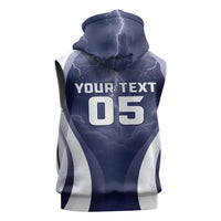 Custom Scotland Football 2026 Sleeveless Hoodie Scotland On Tour Trophy Style - Wonder Print Shop