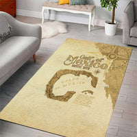 Gulf Of Mexico Estd 1672 Area Rug Vintage Style