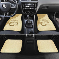 Gulf Of Mexico Estd 1672 Car Mats Vintage Style