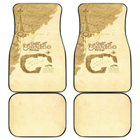 Gulf Of Mexico Estd 1672 Car Mats Vintage Style
