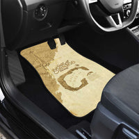 Gulf Of Mexico Estd 1672 Car Mats Vintage Style