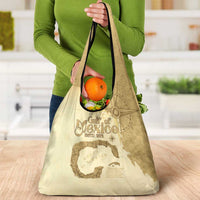 Gulf Of Mexico Estd 1672 Grocery Bag Vintage Style