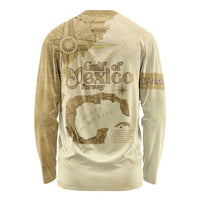 Gulf Of Mexico Estd 1672 Long Sleeve Shirt Vintage Style