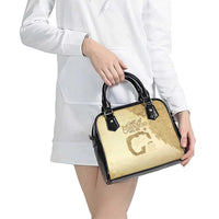 Gulf Of Mexico Estd 1672 Shoulder Handbag Vintage Style