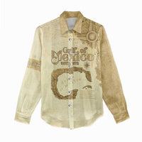 Gulf Of Mexico Estd 1672 Women Casual Shirt Vintage Style