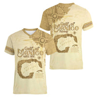 Gulf Of Mexico Estd 1672 Women V-Neck T-Shirt Vintage Style