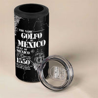 Golfo De Mexico 4 in 1 Can Cooler Tumbler Est. Since 1550 And Forever