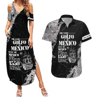 Golfo De Mexico Couples Matching Summer Maxi Dress and Hawaiian Shirt Est. Since 1550 And Forever