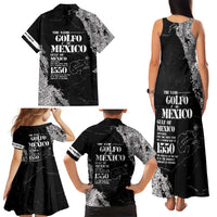 Golfo De Mexico Family Matching Tank Maxi Dress and Hawaiian Shirt Est. Since 1550 And Forever