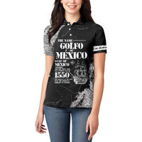 Golfo De Mexico Women Polo Shirt Est. Since 1550 And Forever