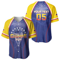 Venezuela Baseball Custom Baseball Jersey 1st Champions Glorious Victory