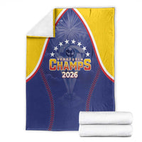 Venezuela Baseball Blanket 1st Champions Glorious Victory