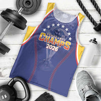 Venezuela Baseball Custom Men Tank Top 1st Champions Glorious Victory