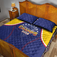 Venezuela Baseball Quilt Bed Set 1st Champions Glorious Victory