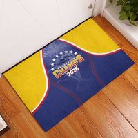 Venezuela Baseball Rubber Doormat 1st Champions Glorious Victory