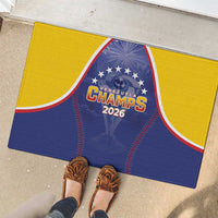 Venezuela Baseball Rubber Doormat 1st Champions Glorious Victory