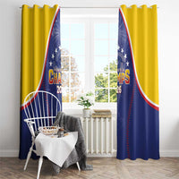 Venezuela Baseball Window Curtain 1st Champions Glorious Victory
