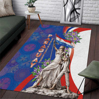 Paraguay Independence Day Area Rug The Heart Of South America