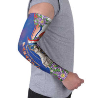 Paraguay Independence Day Arm Sleeves The Heart Of South America