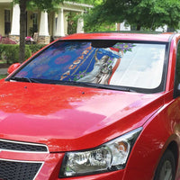 Paraguay Independence Day Auto Sun Shade The Heart Of South America