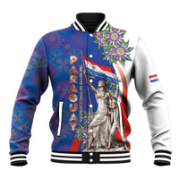 Paraguay Independence Day Baseball Jacket The Heart Of South America