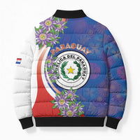 Paraguay Independence Day Bomber Puffer Jacket The Heart Of South America