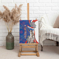Paraguay Independence Day Canvas Wall Art The Heart Of South America