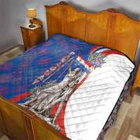 Paraguay Independence Day Quilt The Heart Of South America