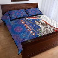 Paraguay Independence Day Quilt Bed Set The Heart Of South America