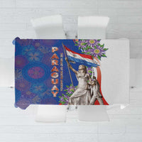 Paraguay Independence Day Tablecloth The Heart Of South America