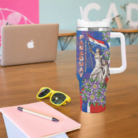 Paraguay Independence Day Tumbler With Handle The Heart Of South America
