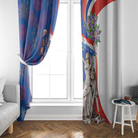 Paraguay Independence Day Window Curtain The Heart Of South America
