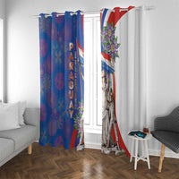 Paraguay Independence Day Window Curtain The Heart Of South America