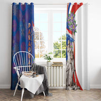 Paraguay Independence Day Window Curtain The Heart Of South America