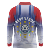 Cape Verde July 5th Long Sleeve Polo Shirt Happy Independence Day
